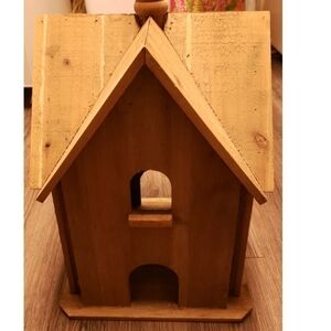 𝅺4 sided large birdhouse paint and decorate to match your beautiful STYLE